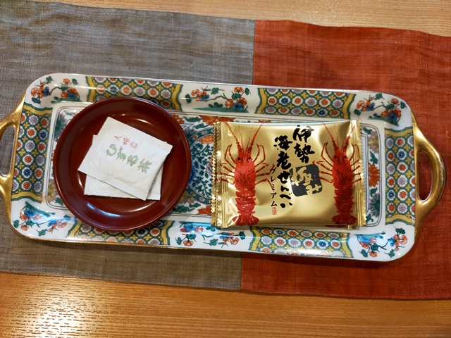 浜千代館（伊勢志摩）お茶菓子