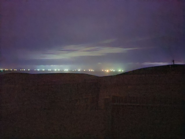 夜の鳥取砂丘
