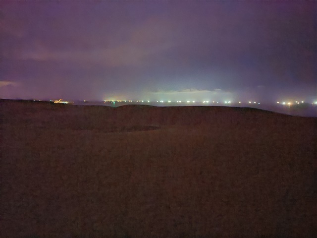 夜の鳥取砂丘
