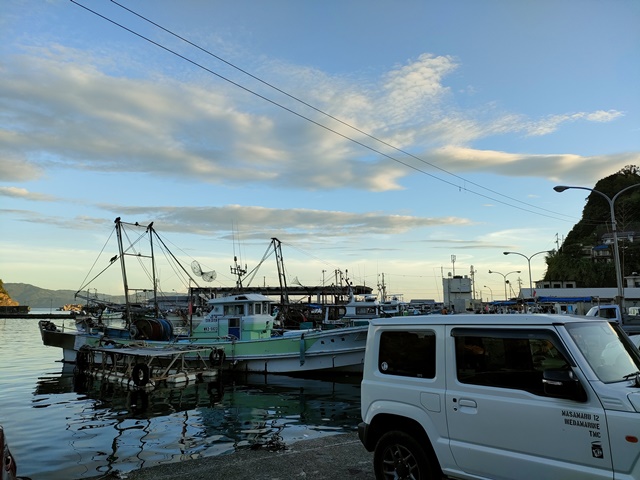 雑賀崎漁港（和歌山県）駐車場