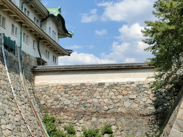 名古屋城　剣塀