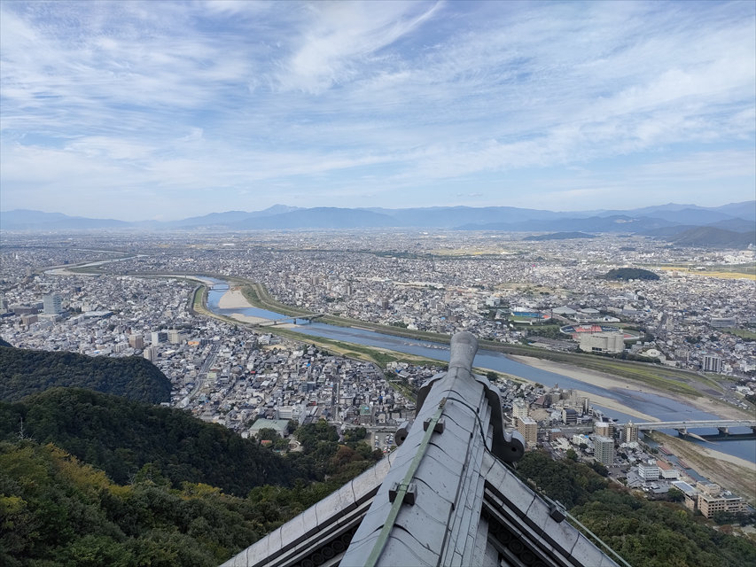 岐阜城からの景色