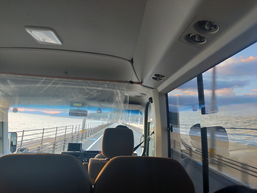 休暇村志賀島　送迎バス