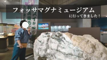 新潟県糸魚川市にある『フォッサマグナミュージアム』を見学してきました！