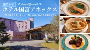 【口コミ】ホテル国富アネックス（新潟県糸魚川市）に宿泊しました！豪華夕食・温泉を満喫