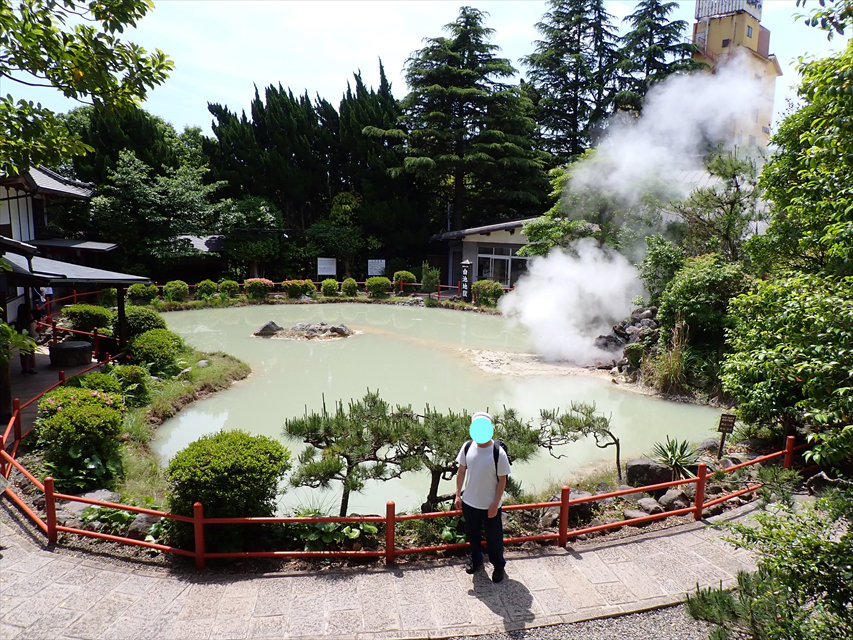 別府地獄めぐり　白池地獄