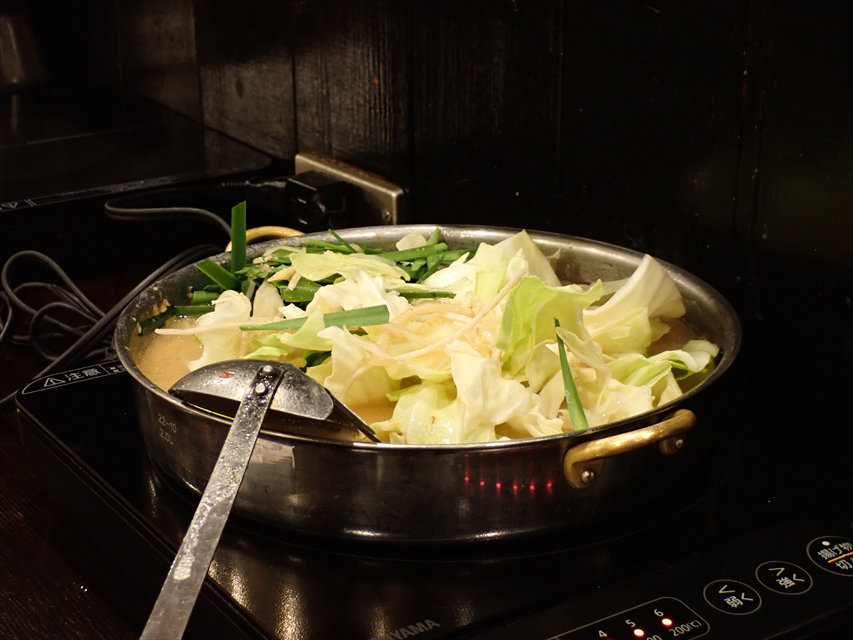 もつ鍋ながまさ　博多本店　野菜追加